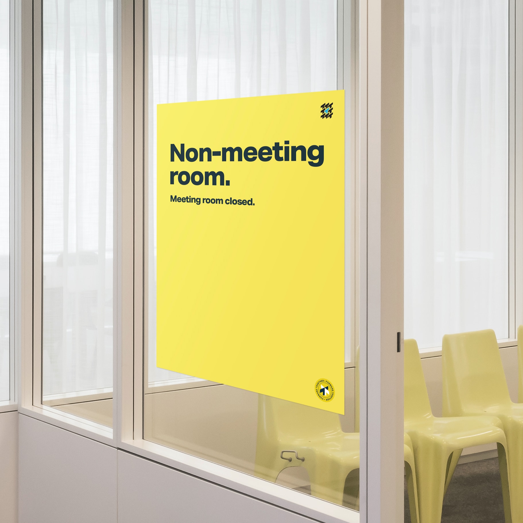 Forward Together Office Signage – Meetings